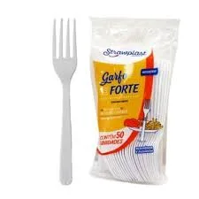 Faca Descartável Forte 50 Unidades – Strawplast