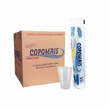 Copo Descartável 300ml PS Transparente 2000 Unidades – Copomais