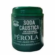 Soda Cáustica 400g – Pérola