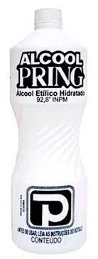 Alcool líquido 92,8 1lt – Pring