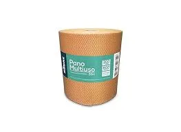 Pano Multiuso Rolo Laranja 300m x 28cm – Nobre