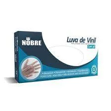 Luva de Vinil com Pó Tamanho G – Nobre